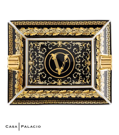 Versace Cenicero Virtus Gala negro 